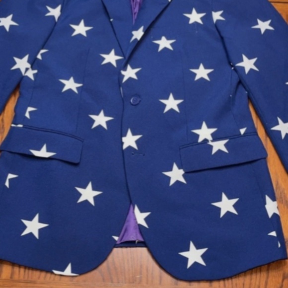 Oppo suit opposuit blazer jacket men’s Stars size 42 - Picture 2 of 6